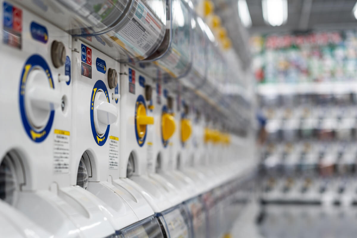 ガチャガチャ専門店